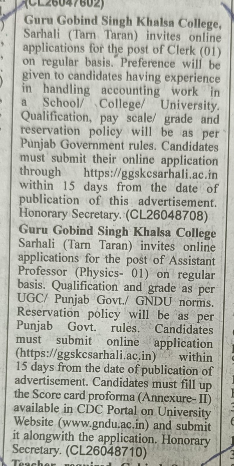 The Tribune 19-Sept-2026